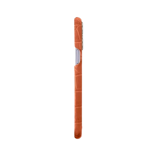 Husa iPhone  - Piele Orange - HUSERO2