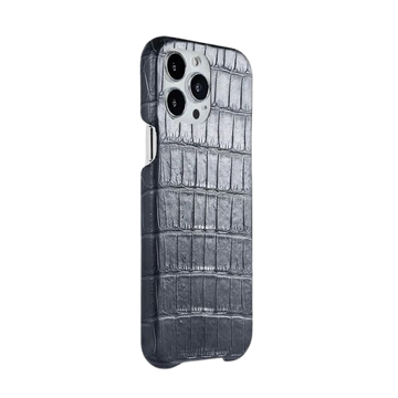 Husa iPhone  - Piele Grey - HUSERO2