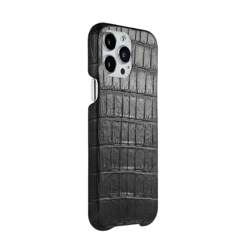 Husa iPhone  - Piele Black - HUSERO2